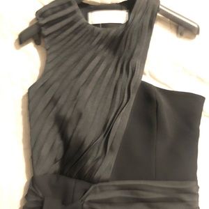 Victoria Beckham Size XS Black Sleeveless Dress